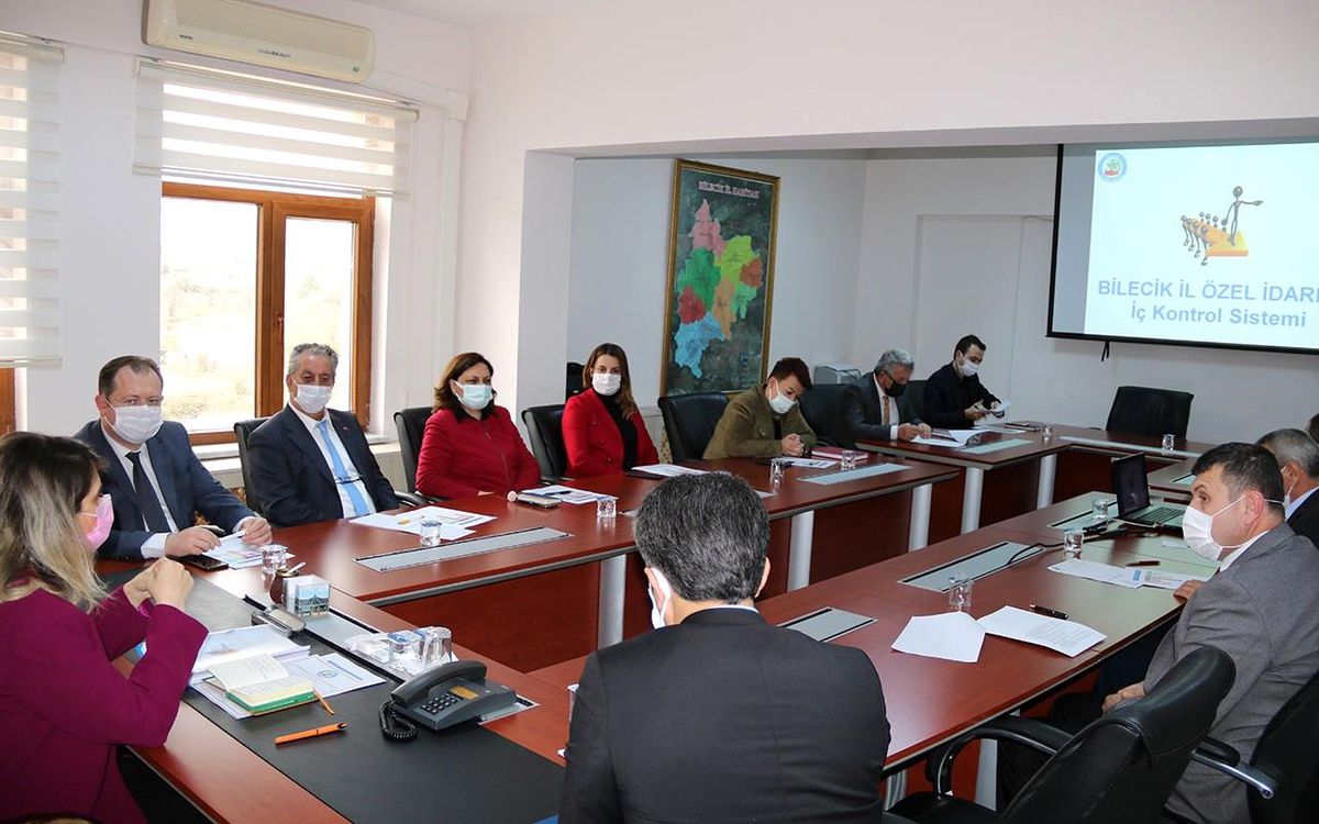 İç kontrol toplantısı yapıldı