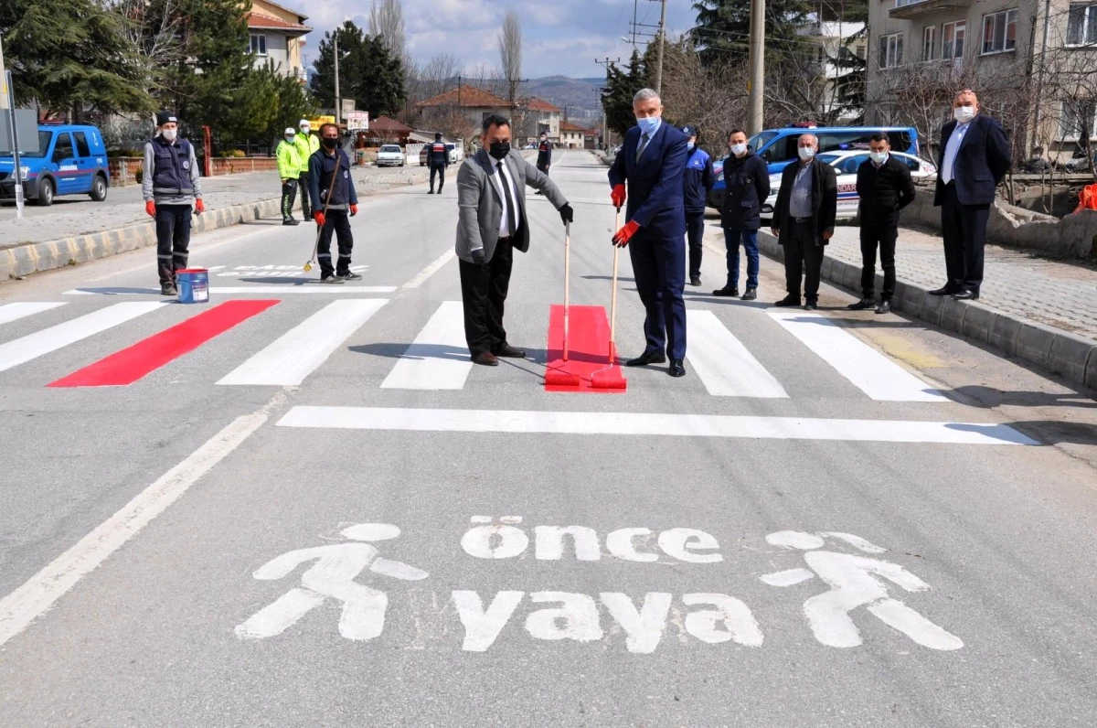 Kaymakam Halim: "Yaya geçitlerine kırmızı çizgimizi çektik"