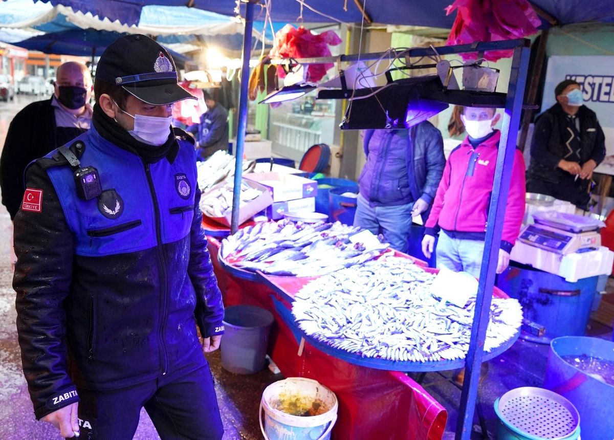Son dakika haber! Kestel zabıtasından yaka kameralı pandemi denetimi