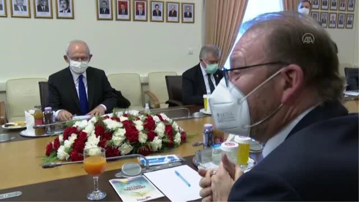 Kılıçdaroğlu, AKPM Başkanı Daems ile görüştü (2)
