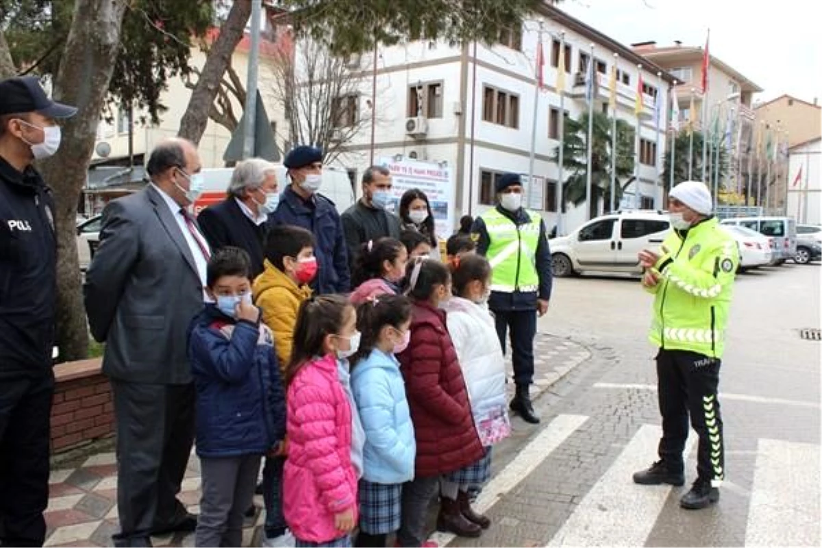 \'Öncelik hayatın, öncelik yayanın\' uygulaması yapıldı