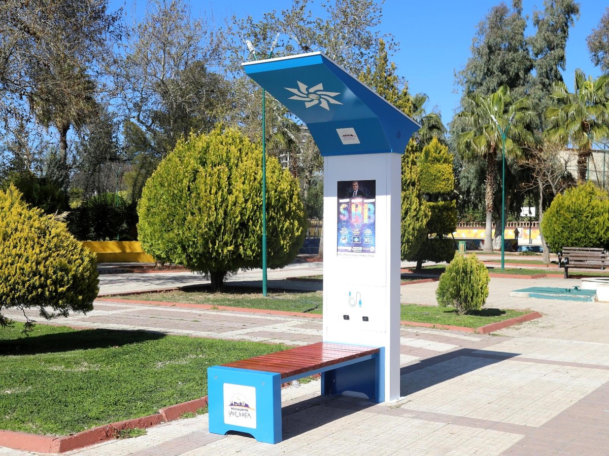 Şanlıurfa\'da "Şarj eden akıllı bank" uygulaması hizmete girdi