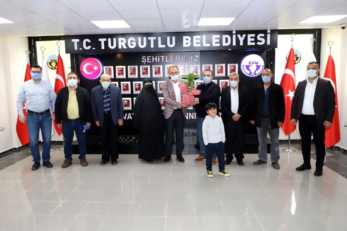 Şehit yakınlarından Başkan Akın\'a teşekkür