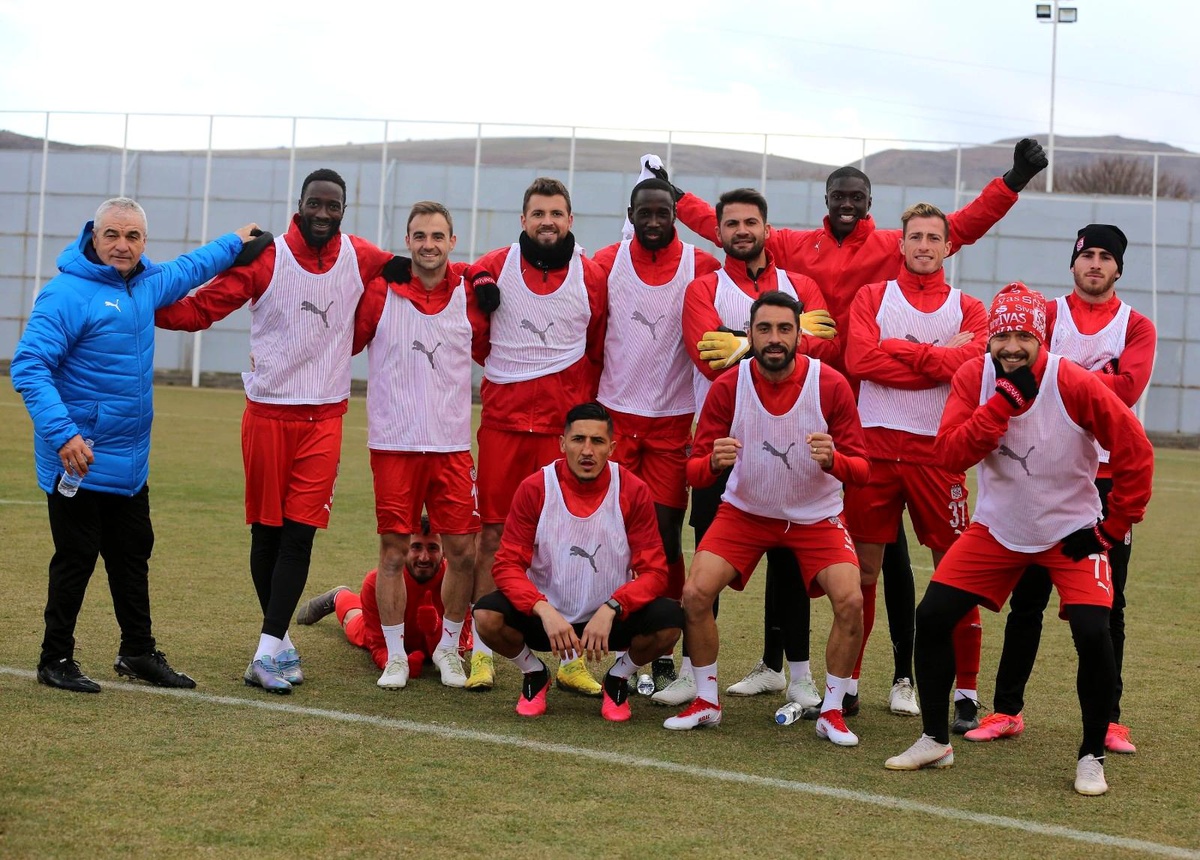Sivasspor, Trabzonspor maçının hazırlıklarını sürdürdü
