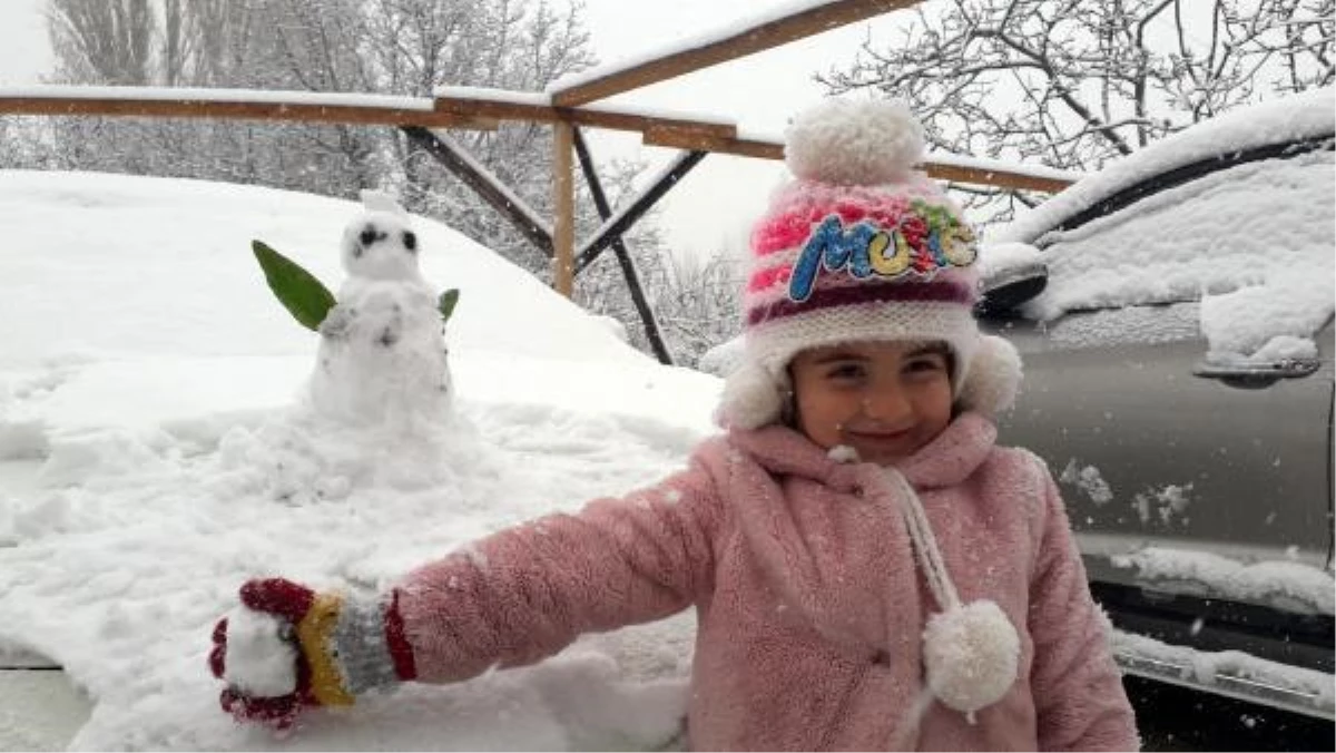 Antalya\'nın yüksek kesimlerine kar yağdı