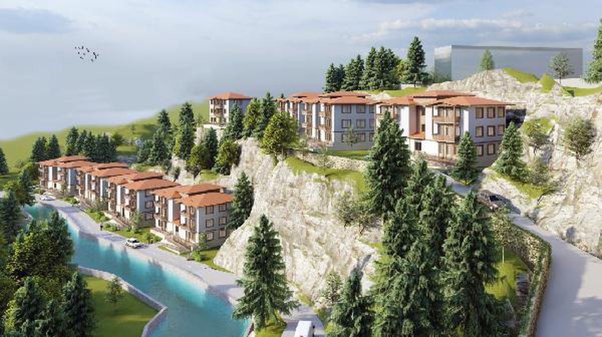 Artvin\'de yanan köyde inşa edilecek konutların projesi hazırlandı