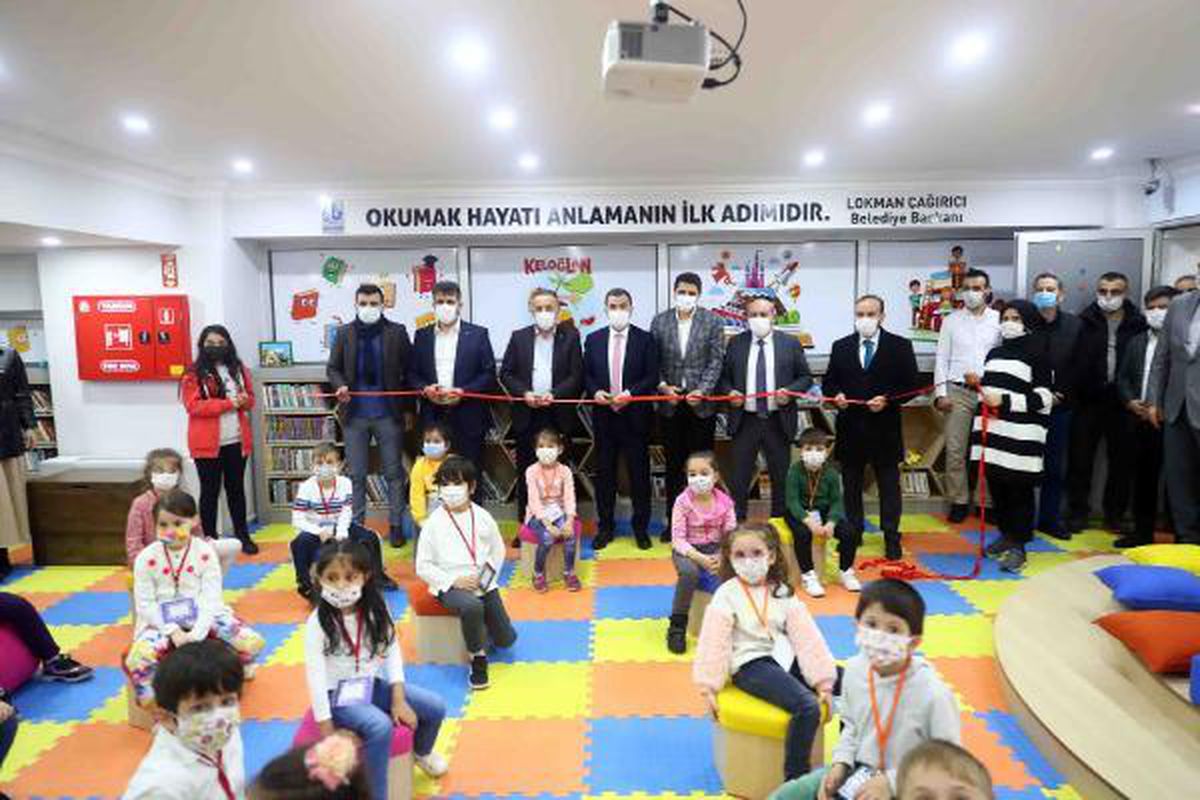 Son dakika haberi! Bağcılar\'da çocuk kütüphanesi açıldı