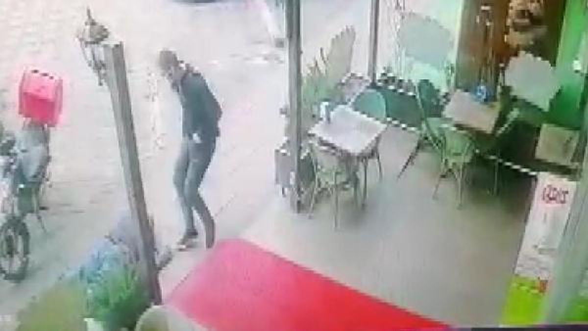Başakşehir\'deki dehşet anları güvenlik kamerasında