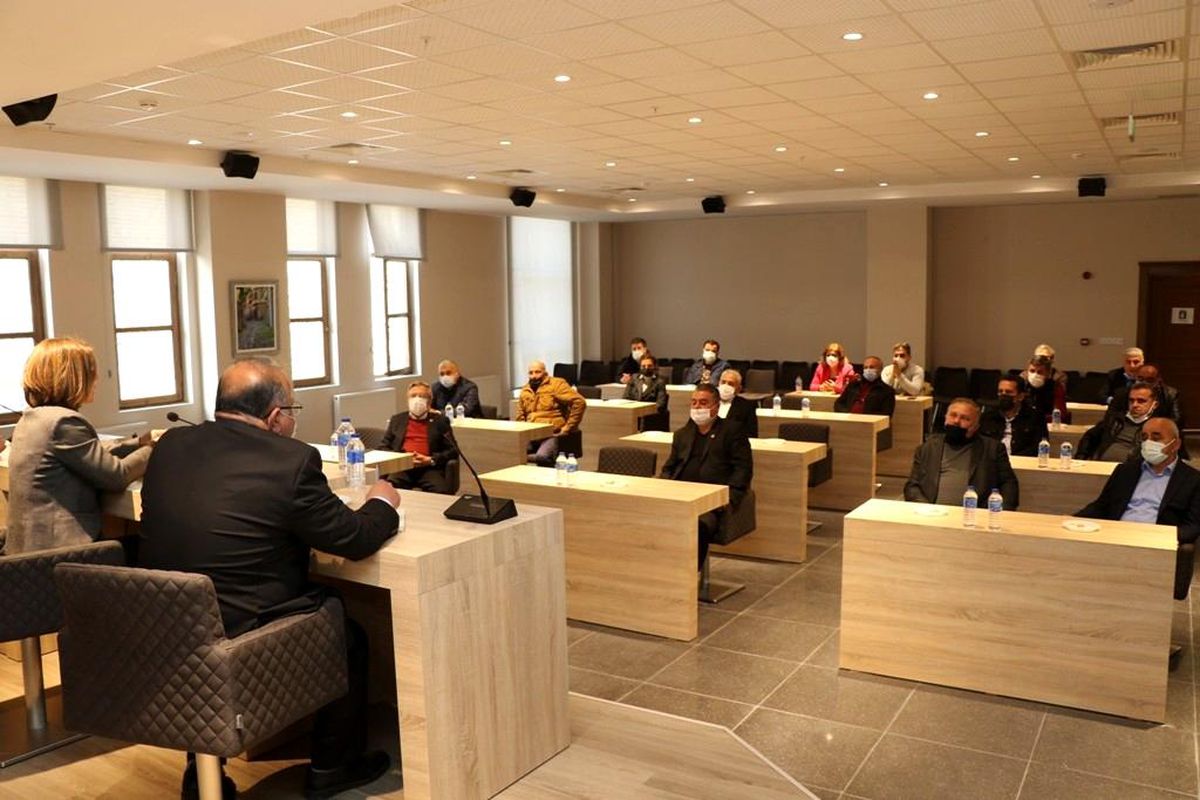 Başkan Köse muhtarlarla bir araya geldi