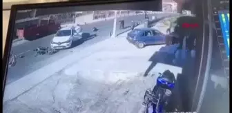 Beykoz'daki feci motosiklet kazası kamerada