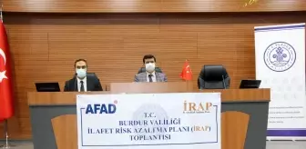 Burdur'da İl Afet Risk Azaltma Planı toplantısı