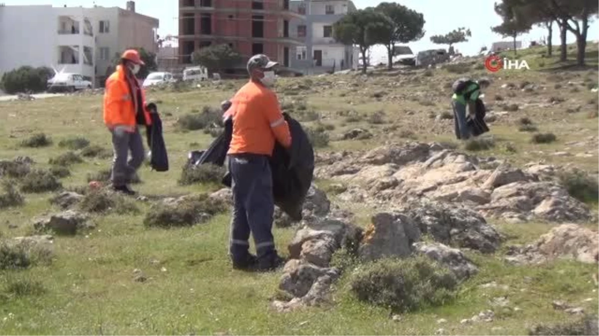 Cennet Tepesi eteklerini temizlediler