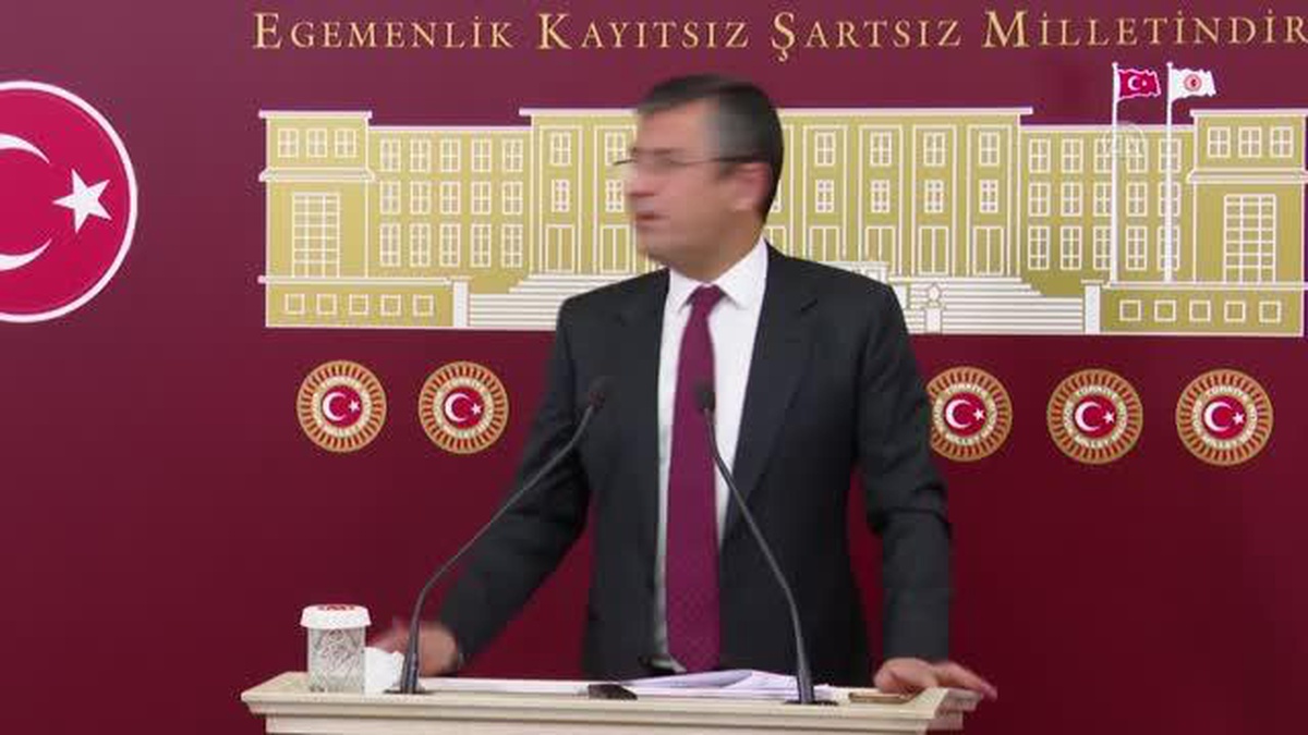 CHP Grup Başkanvekili Özgür Özel, gündemi değerlendirdi
