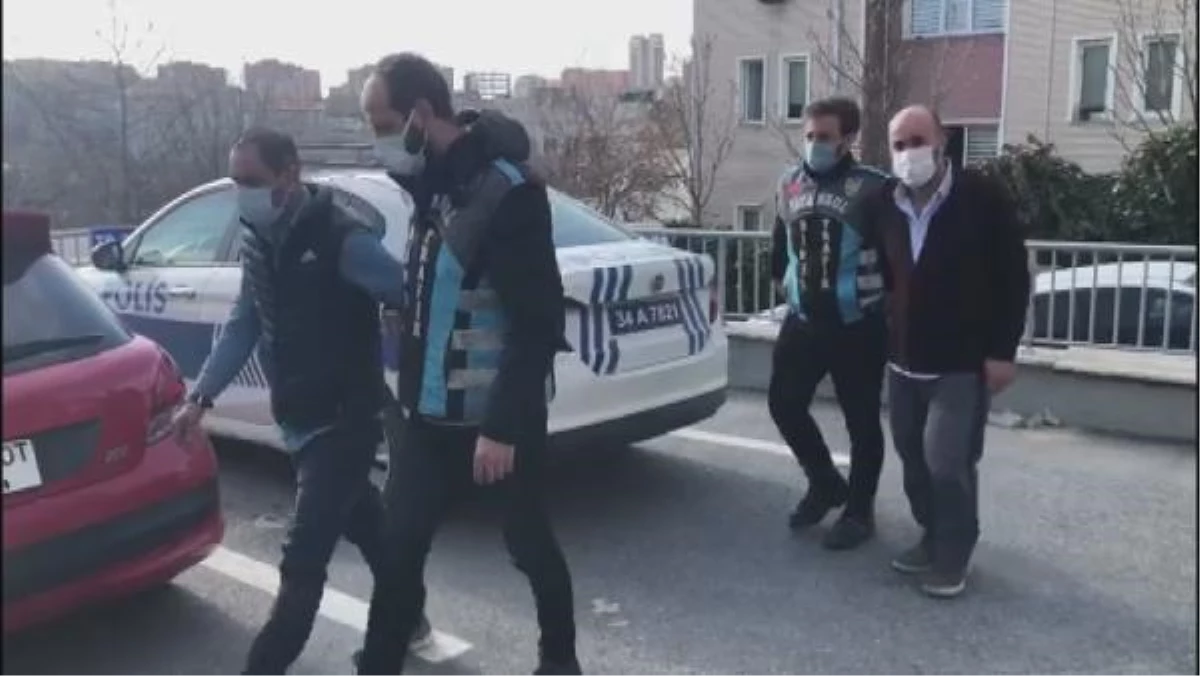 Habibler-Arnavutköy yolunda birbirlerine yol vermemek için trafiği tehlikeye atan sürücüler yakalandı