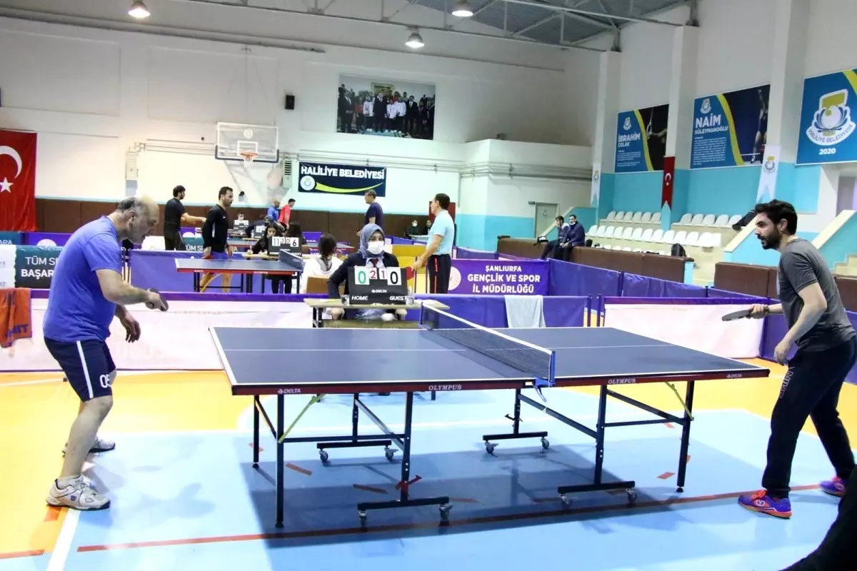 Haliliye Belediyesi masa tenisi ligi başladı