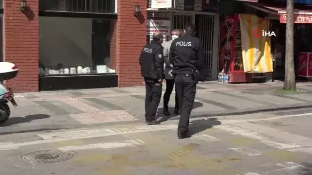 Kredi borcunu ödeyemediği banka şubesinin camlarını ayran ve yumurtaya buladı