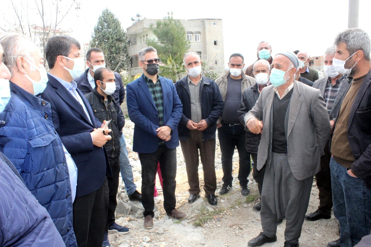 Milletvekili Tutdere, kentsel dönüşüm alanında incelemelerde bulundu