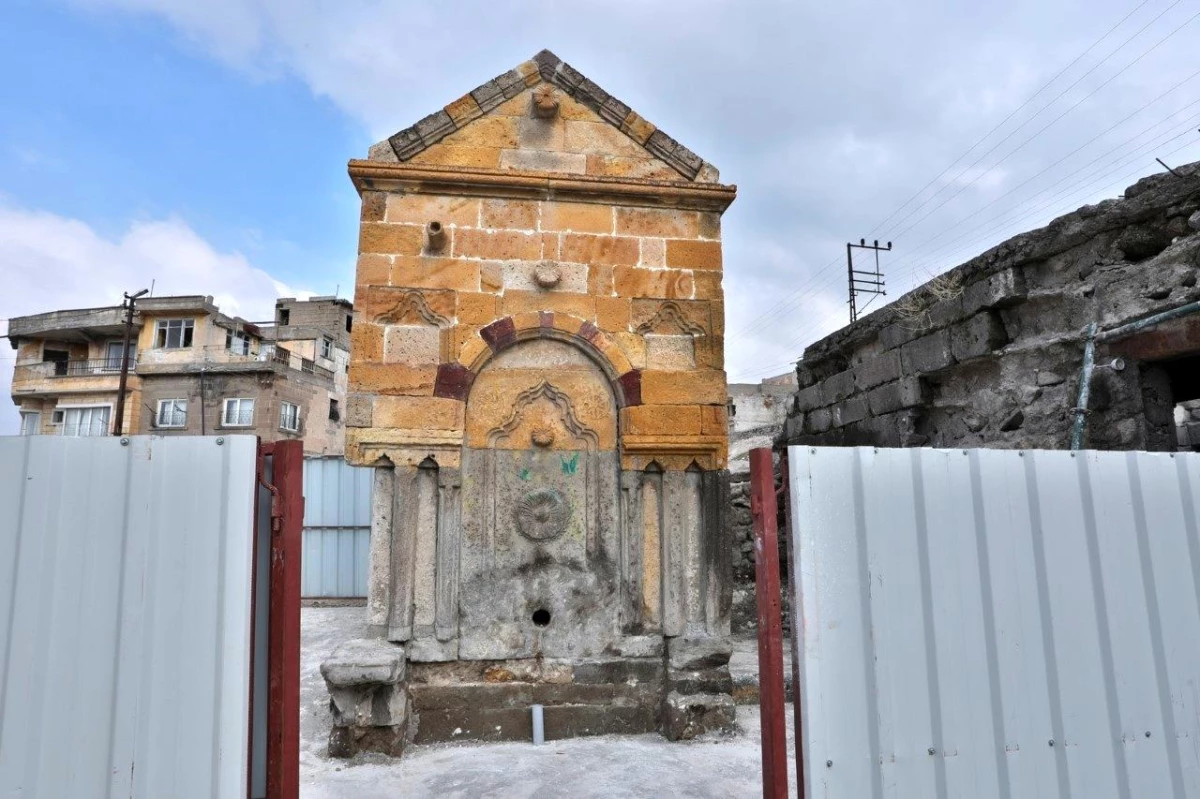 Nevşehir\'de tarihi çeşmeler restore ediliyor