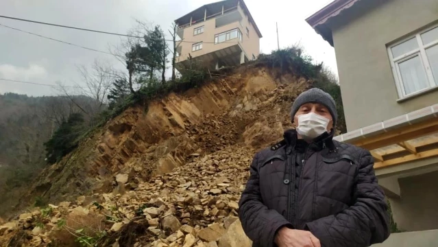 İkizdere'de heyelana maruz kalan evler yıkılacak