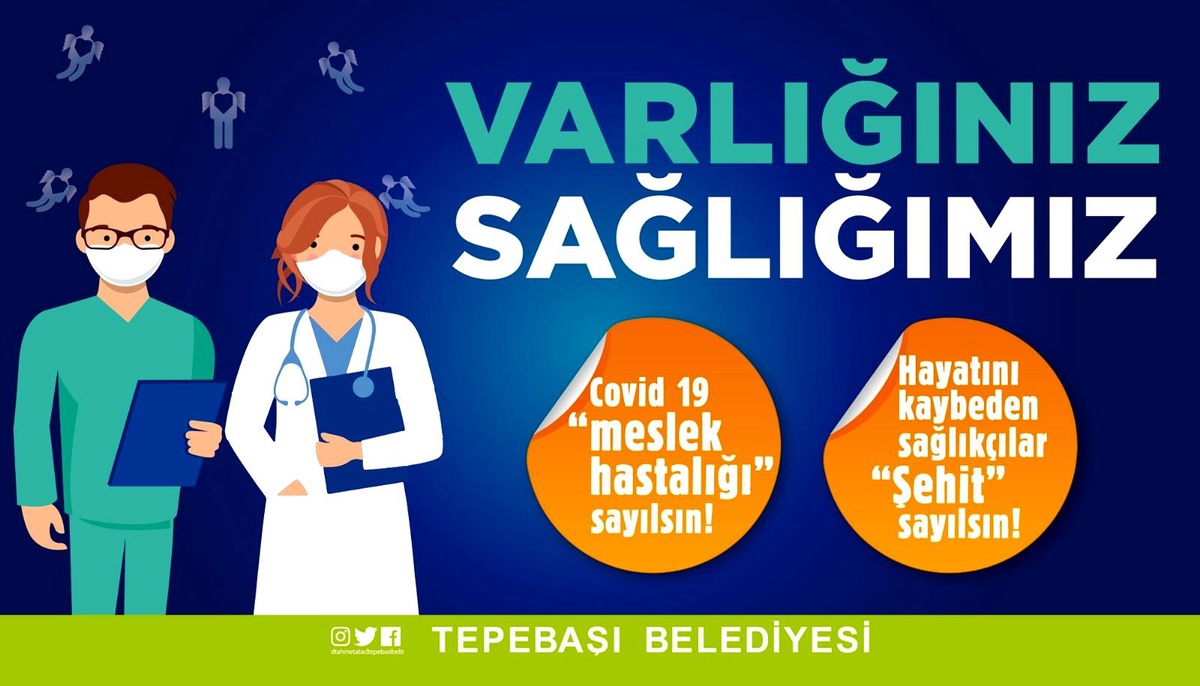 Başkan Ataç hayatını kaybeden sağlık çalışanlarını andı