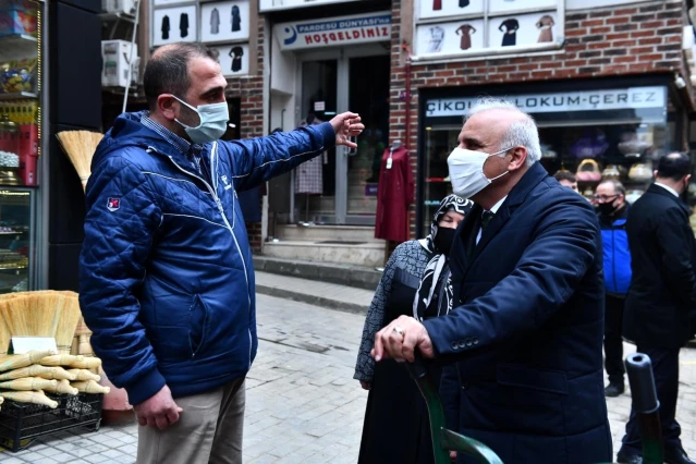 Başkan Zorluoğlu Çarşı mahallesi esnafı ile bir araya geldi