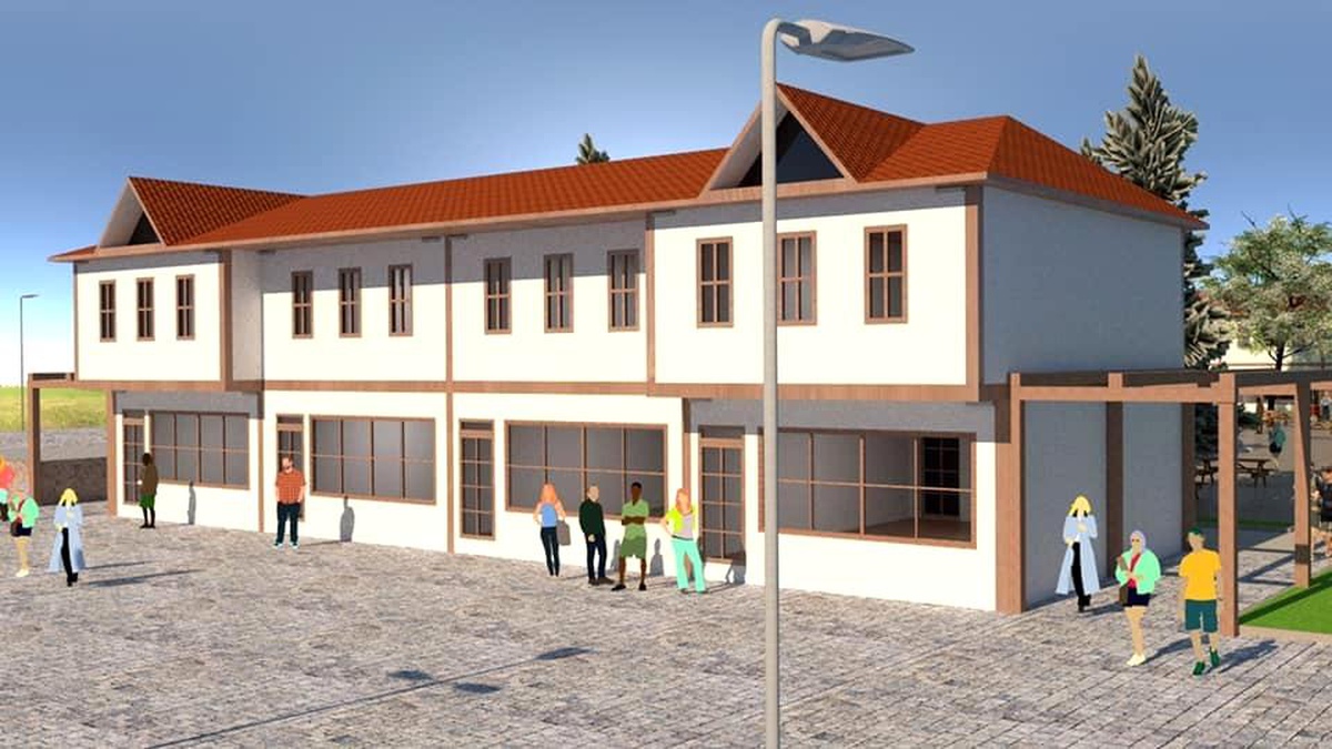 Çarşı projesi tamamlanmadan 16 işyerinin tamamı kiraya verildi