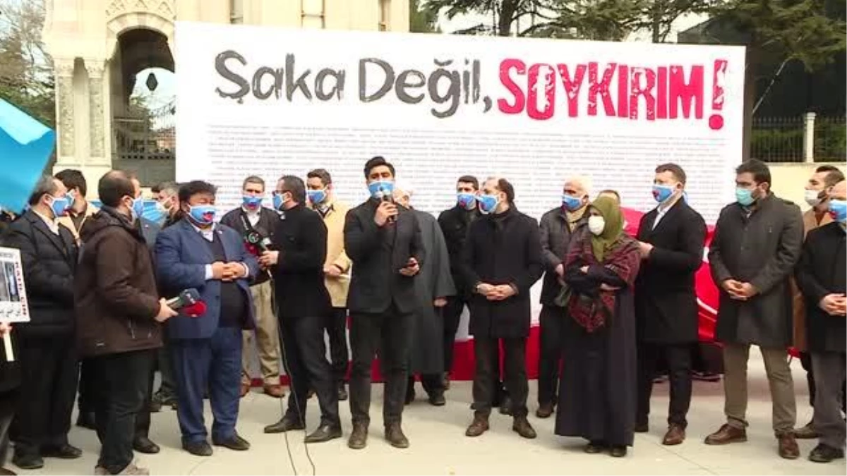 Doğu Türkistan Platformu\'nca "Şaka Değil Soykırım" sergisi açıldı