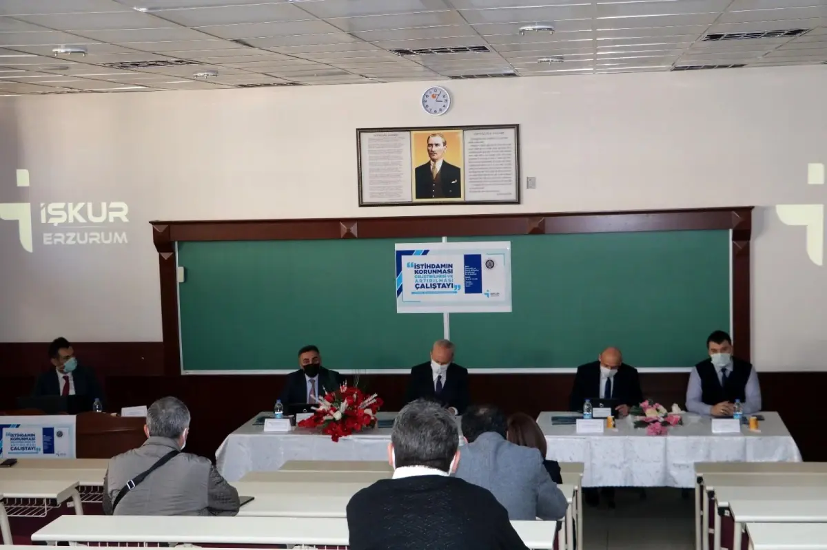 Erzurum İŞKUR ve Atatürk Üniversitesi tarafından istihdam çalıştayı düzenlendi