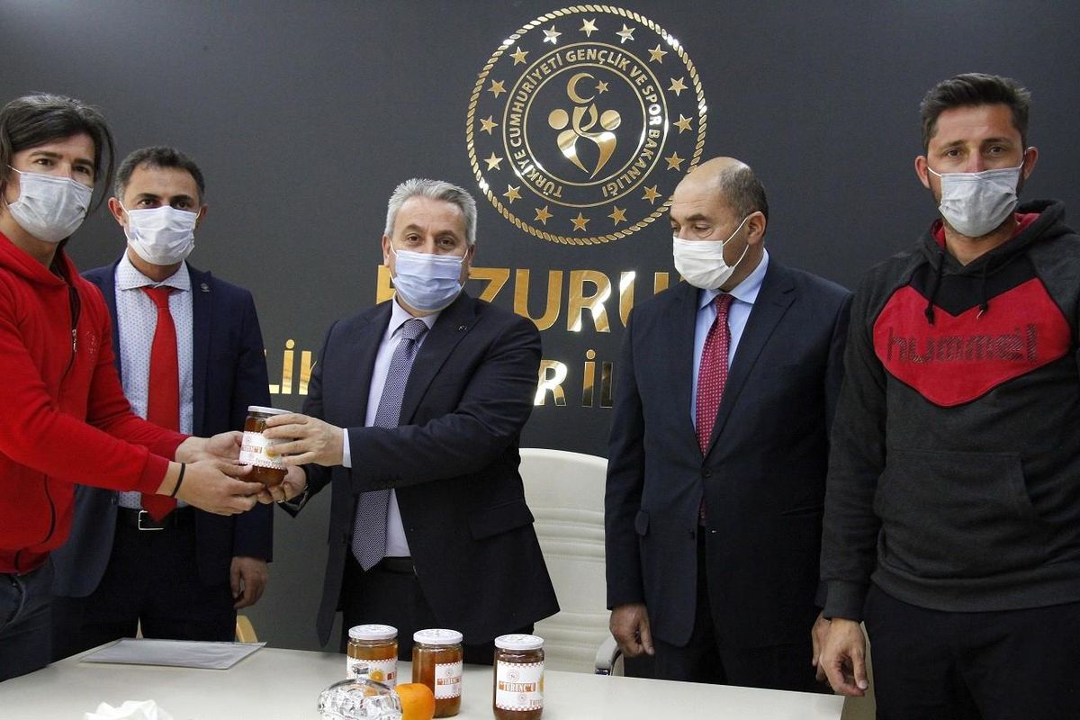 Erzurum\'dan Kaş\'a gönül köprüsü kuruldu