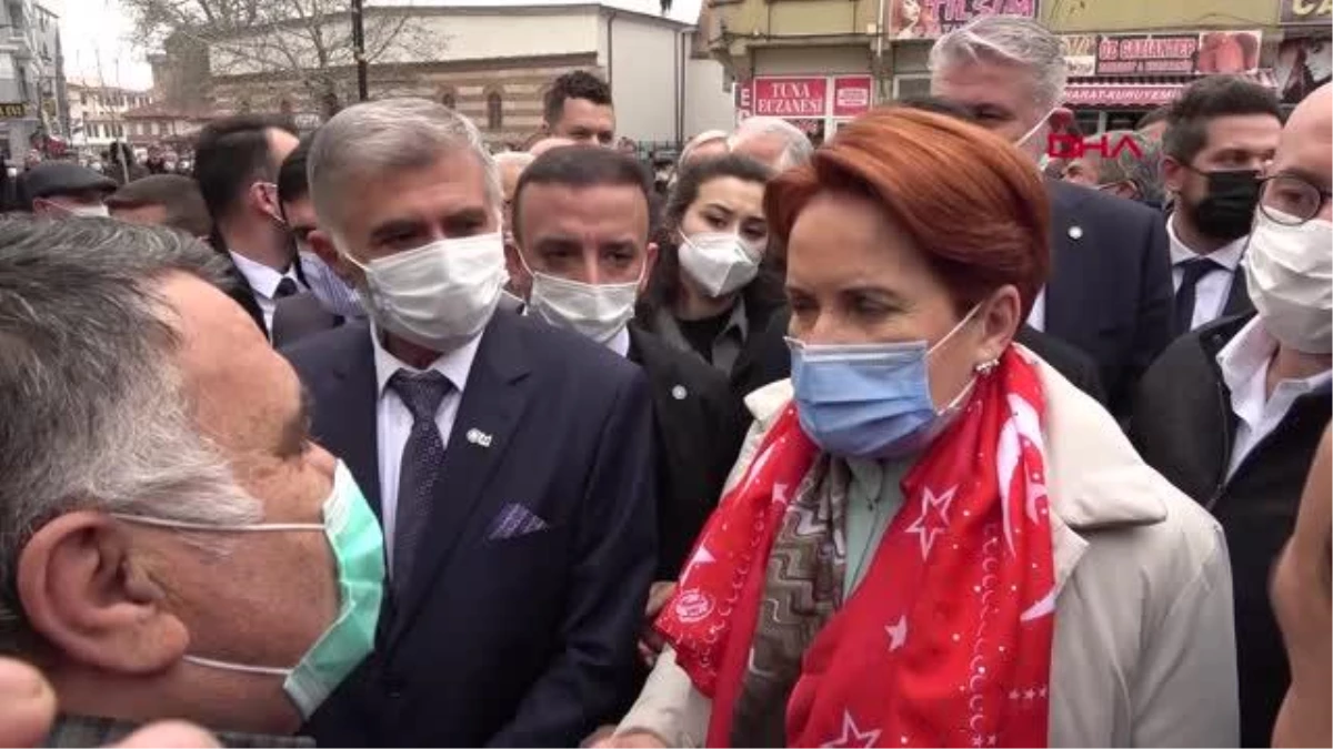 KONYA Akşener: Bahçeli\'yi evinde dinlenmeye davet ediyorum