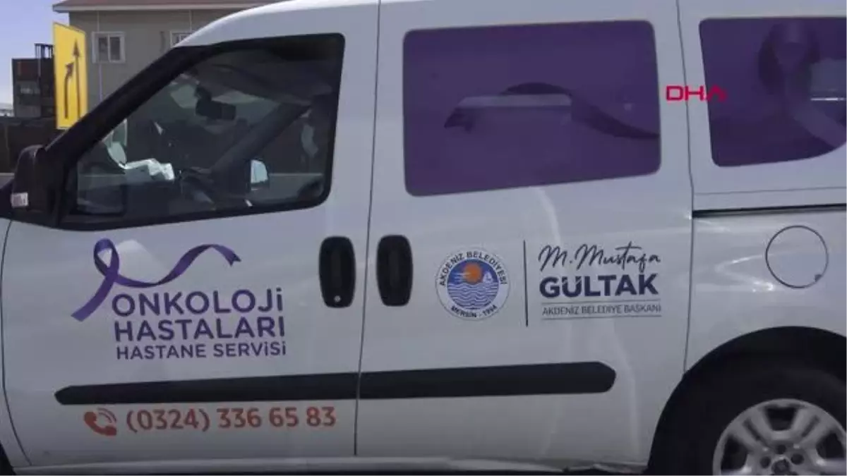 MERSİN Kanser hastaları Onko-Büs\'le hastaneye ücretsiz taşınıyor