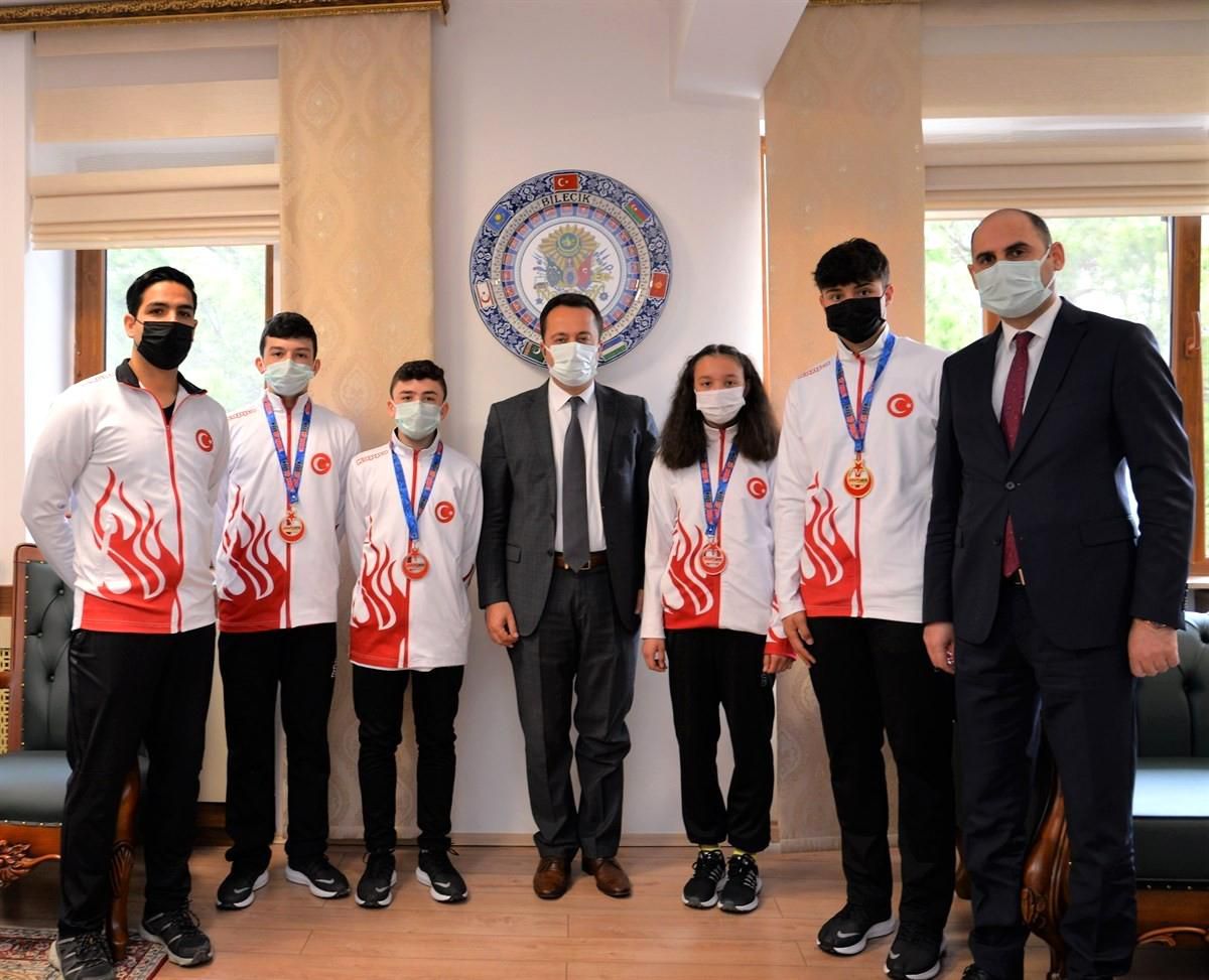 Turkish Open Uluslararası Taekwondo Şampiyonası\'nda büyük başarı elde ettiler