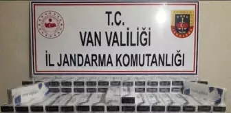Van'da, 2 bin 815 paket kaçak sigara ele geçirildi