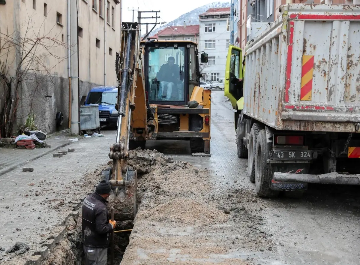 Ziraat Mahallesi\'ne yağmur suyu hattı