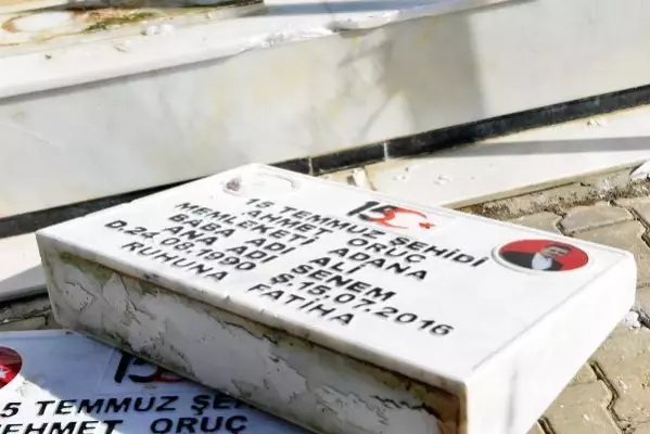 Adana'da şehit polislerin mezarlarını tahrip edenler, 'terör' suçundan yargılanacak