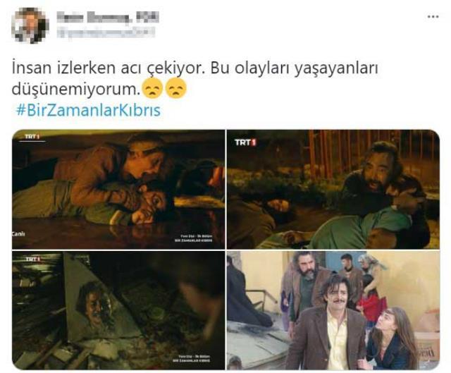 Bir zamanlar Kıbrıs dizisi ilk bölümüyle Twitter'da gündem oldu