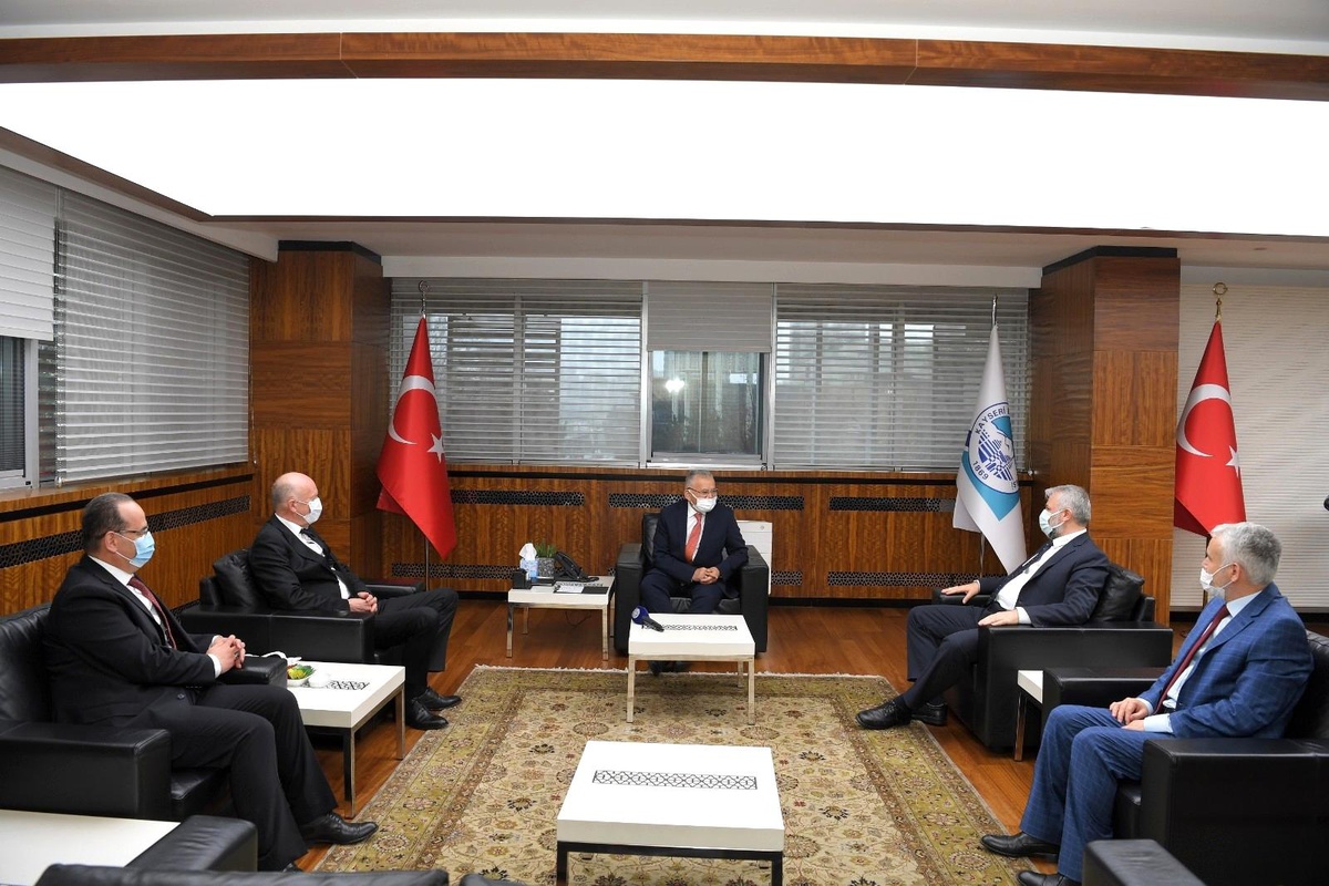 Büyükkılıç, Bosnalı heyeti ağırladı