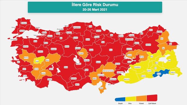 Değişen risk haritası sonrası ilk hafta sonu! 58 şehirde vatandaşlar sokağa çıkamayacak