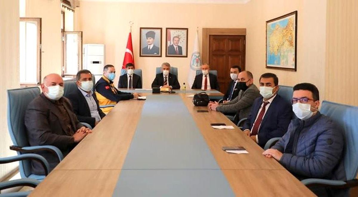Erzincan\'da İl Pandemi Kurulu toplantısı yapıldı