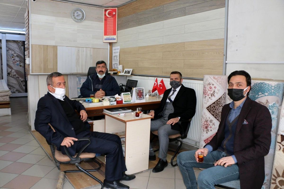 Erzincan TSO\'dan esnaf ziyareti