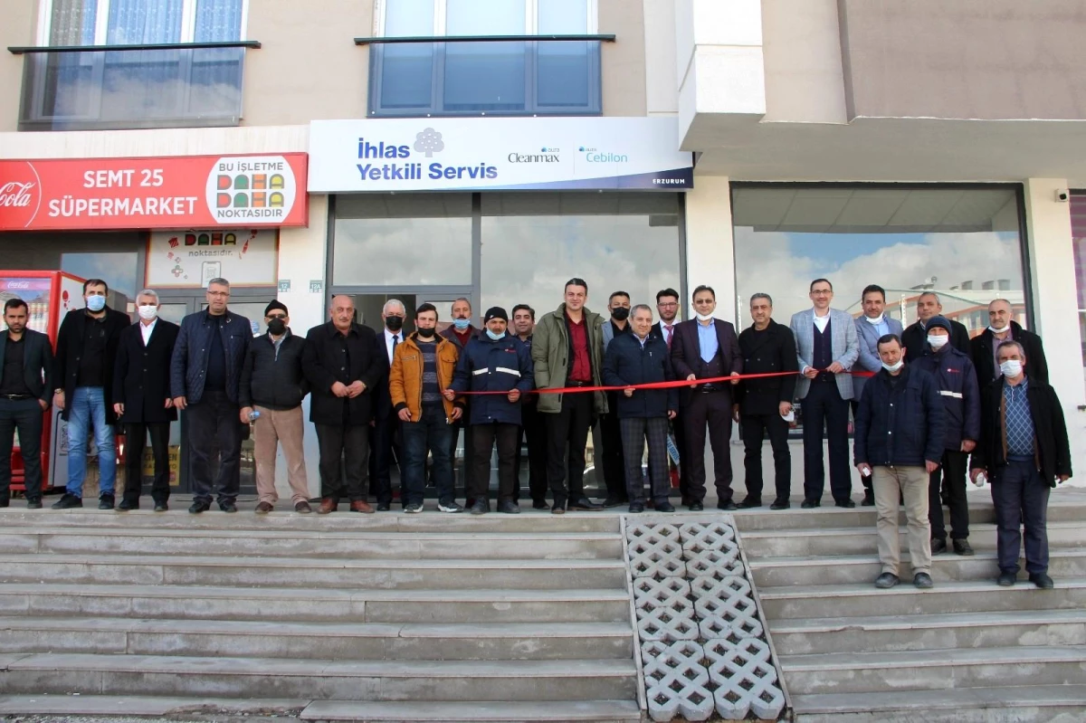 Erzurum\'da İhlas Mağazası\'nın yeni binası düzenlenen törenle hizmete girdi