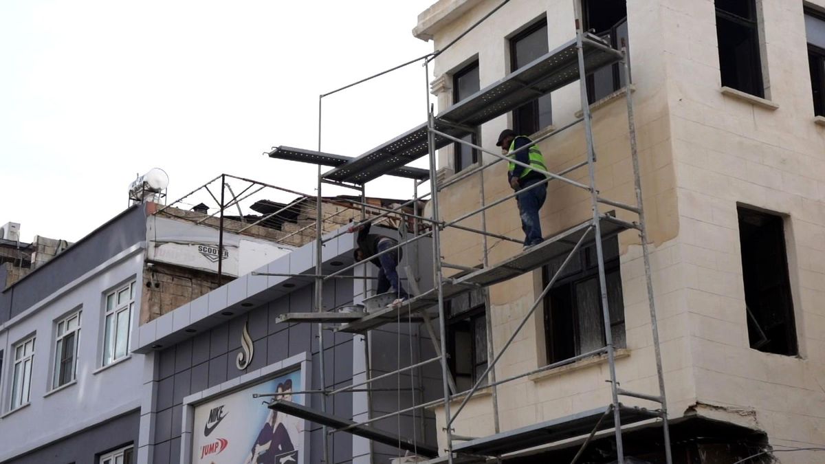 Gaziantep\'te İnönü Caddesi\'nde yenileme çalışmaları vatandaşı memnun etti
