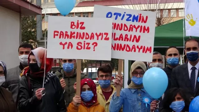 Muş'ta 2 Nisan Dünya Otizm Farkındalık Günü kutlandı