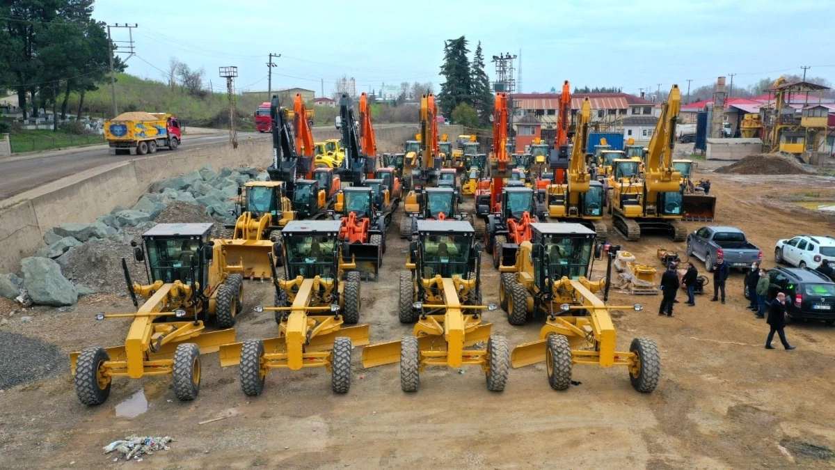 Ordu Büyükşehir Belediyesi, araç filosunu güçlendirdi