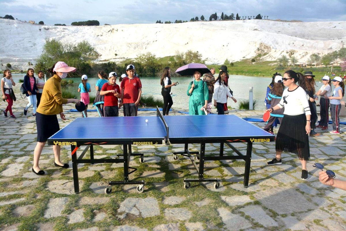 Pamukkale\'nin eşsiz güzelliğinde \'Dünya Masa Tenisi Günü\' kutlanacak
