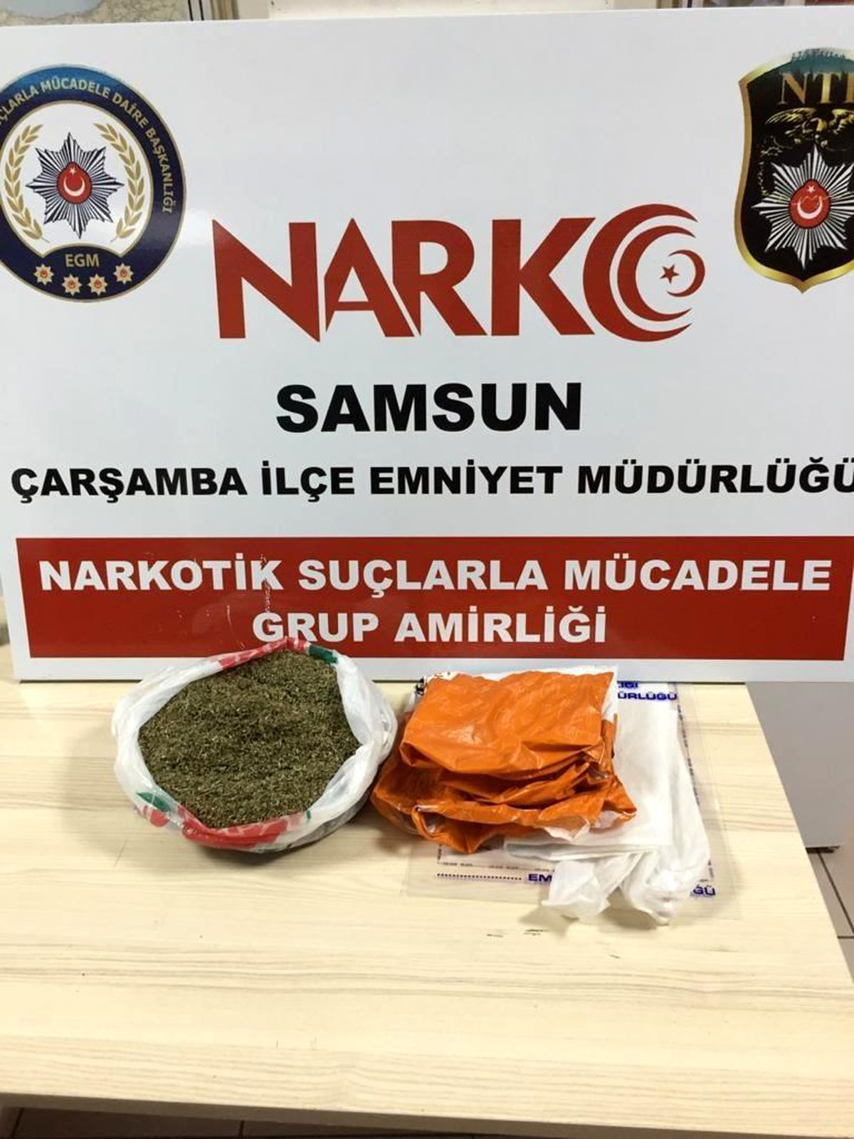 Samsun\'da 550 gram bonzai ele geçirildi: 2 gözaltı
