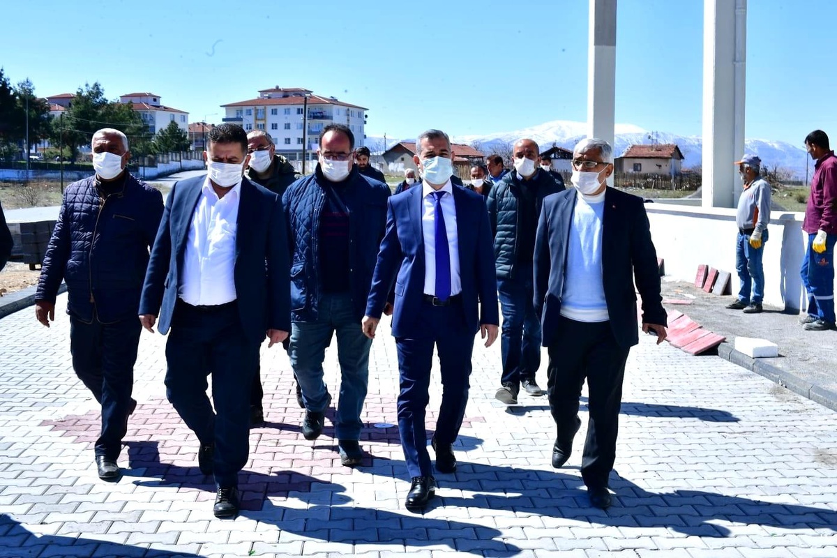 "Yeşiltepe Semt Pazarı ve Yeşil Gıda Market" projesinde çalışmalar sürüyor