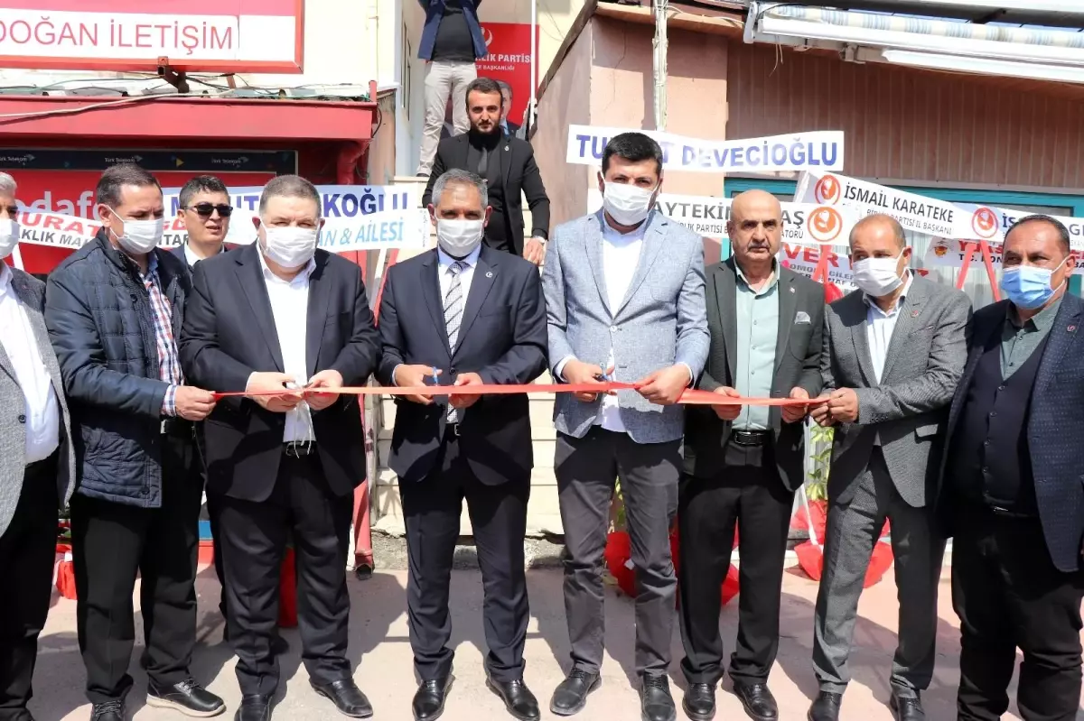 BBP Denizli Honaz İlçe Başkanlığı binası törenle açıldı