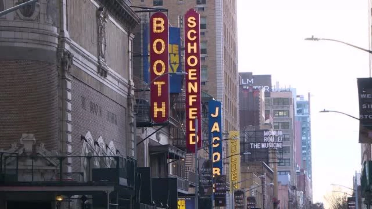 Broadway tiyatroları yeniden açılmaya hazırlanıyor