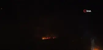 Çatı yangını apartmandakileri sokağa döktü